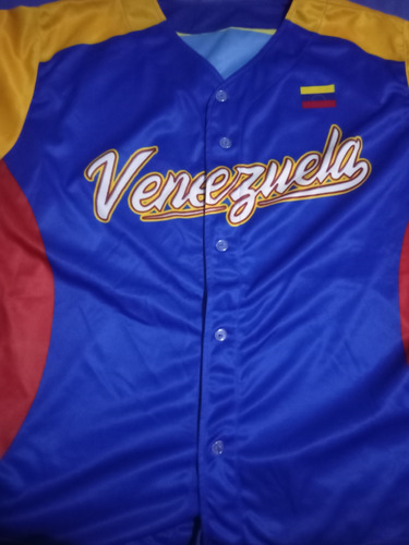 Camisa Venezuela Clásico Mundial Béisbol 2023