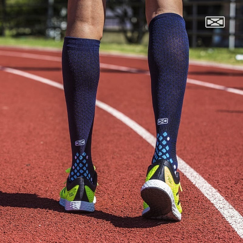 Imagen 2 de 6 de Medias Compresión 15 20 Sox Verano Running Fit Rugby Sox