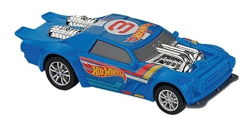 Auto Hot Wheels Vehiculo A Pull Back 13cm 72190 Srj