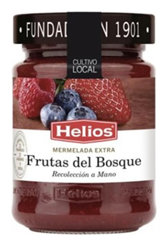 Mermelada De Frutas Del Bosque Helios 340gr