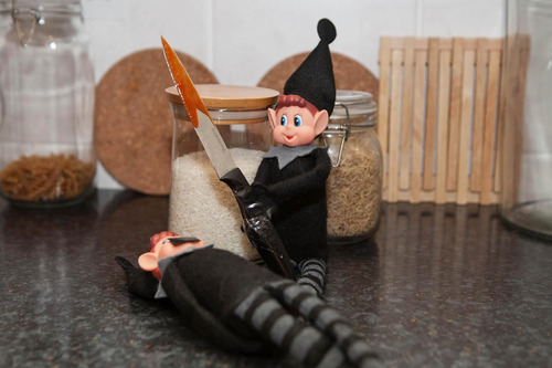 Toyland® Elves Behavin Badly Elfo Niño De 12 Pulgadas Con Ro