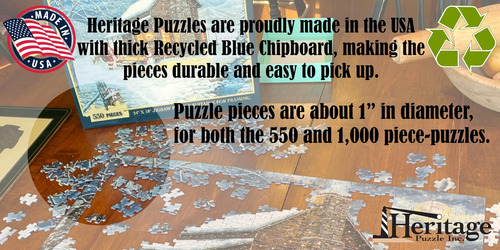 Rompecabezas Heritage Puzzle High Tide Ocean Para De