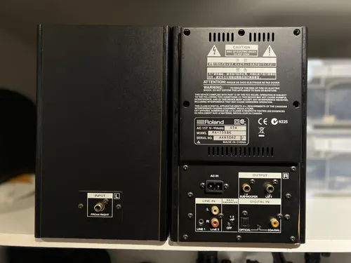 Monitor De Estúdio Roland Edirol Ma-15dbk / O Par | Frete grátis