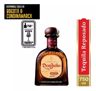 Tequila Don Julio Reposado 750 Ml Solo - mL a $349