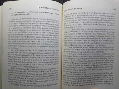Ladrones En El Gobierno - Juan Miguel De Mora (Usado)