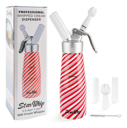 Starwhip Dispensador Profesional De Crema Batida, Batidor De