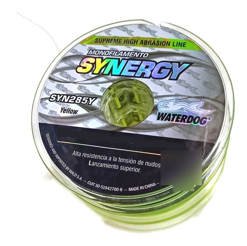 Tanza Waterdog Synergy Yellow 0.28 Mm. - (proad)