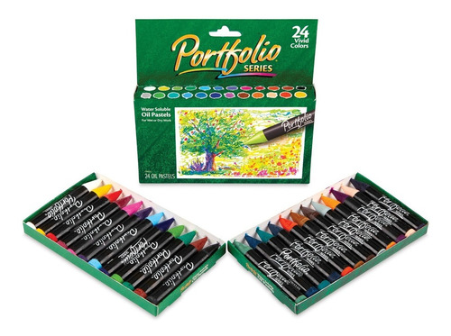 Pasteles De Aceite Premium 24 Colores Marca Crayola Arte