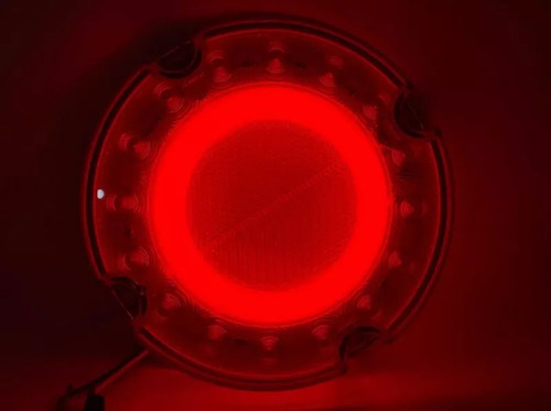 Plafón De Leds Y Plasma 7 Pulgadas 1 Pieza Color Rojo