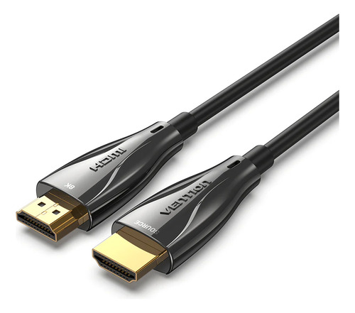 Cable Hdmi 2.1 Fibra Optica Vention - Certificado Profesional - 30 Metros - Ultra Hd 8k 60hz 48gbps Optico - Hdr Dolby Atmos Earc - Para Pc / Notebook / Tv Proyector / Macbook / Consola - Albbt