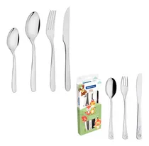 Comprar Set 24 Cubiertos Acero Havai  + 3 Cubiertos Baby Tramontina