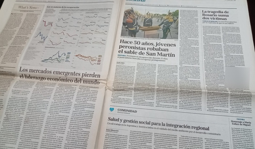 La Nación Triunfo Massa Elecciones Primarias 2013 12/8 (Usado)
