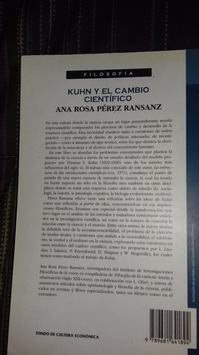 Kuhn Y El Cambio  Científico.  A. R. Ransanz