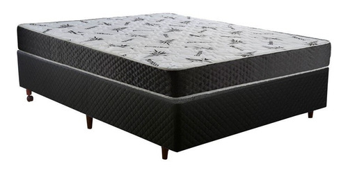 Sommier 2 Plazas Ecobambú Colchón Espuma Cristalflex Delta