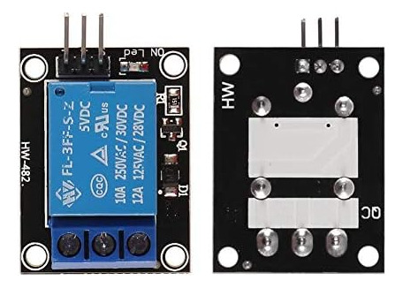 Módulo De Escudo De Relé De 1 Canal, 3pcs Dc 5v Indicador Le