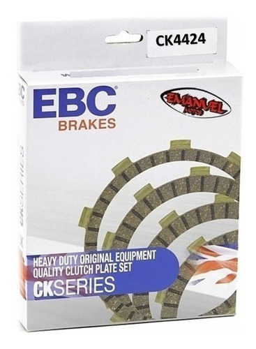 Embrague Juego Discos Ebc Kawasaki Zr 550 Zephyr