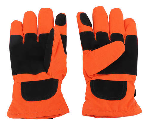 1 Par De Guantes De Bomberos Resistentes Al Calor