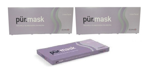 Kit Mascaras Peeling Acidos + Activos Pur Mask Dermassy