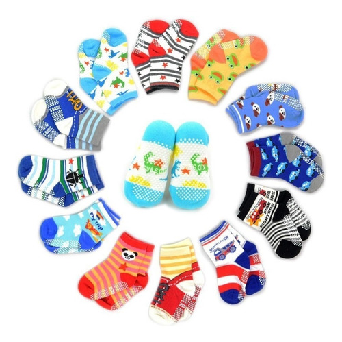 Imagem 4 de 5 de Kit 120 Par Meia Masculina E Feminina Infantil