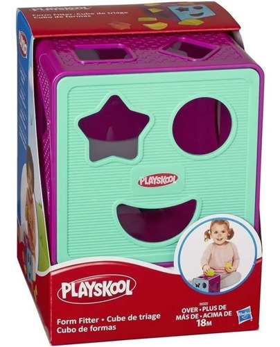 Playskool - Cubo De Formas - Hasbro Original