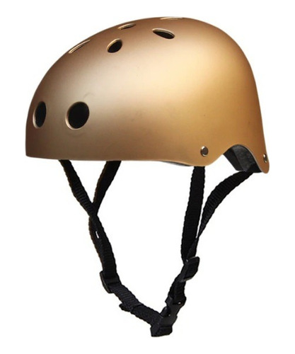 Casco Dorado Ultra Liviano, Bicicleta, Deportes Extremos