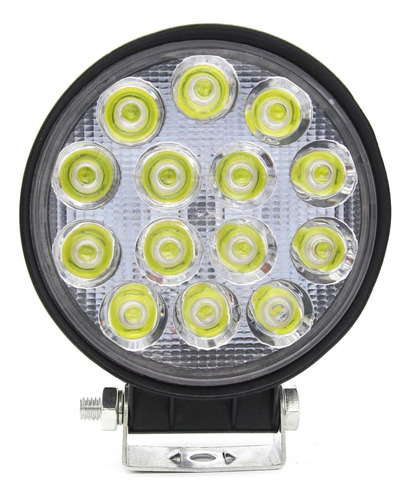 Faro Redondo Caminero Universal 14 Leds 12-24 Volts 