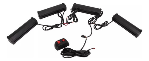 Barra De Luces Intermitentes De Emergencia 4 En 1 Led Estrob