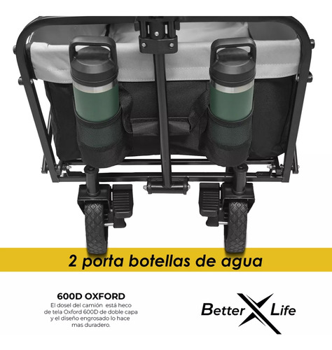 Multipurpose With Universal Wheels Brake Folding Wagon Cart