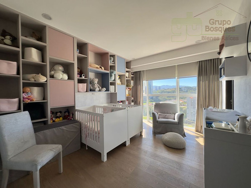 Departamento En Venta En Bosque Real 3 Recámaras