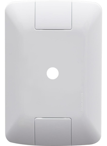 Kit 3 Placa Com 1 Furo 9,5 Mm 4x2 Tramontina Aria Branca