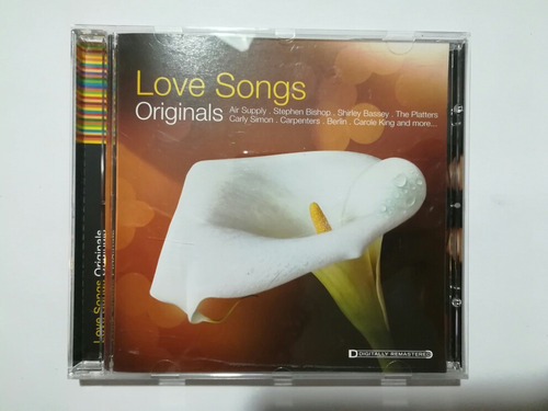 Cd Love Songs Originals Air Supply, Carpenters, Bishop, Etc