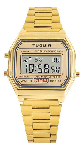 Relógio Feminino Tuguir Digital Tg136 - Dourado