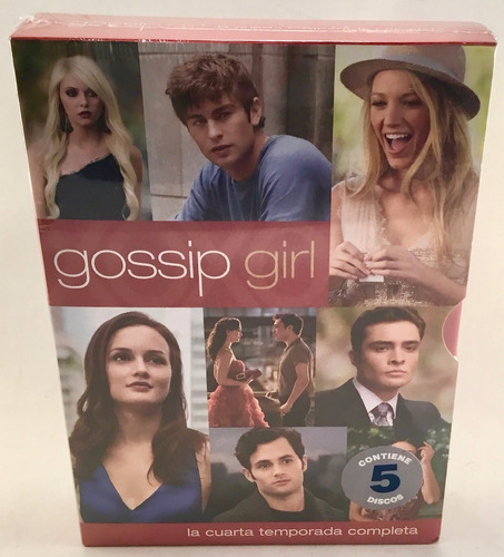 Gossip Girl Serie Cuarta Temporada 5 Dvd Original Nuevo