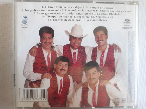 Los Tigres Del Norte Cd Unidos Para Siempre (Usado)
