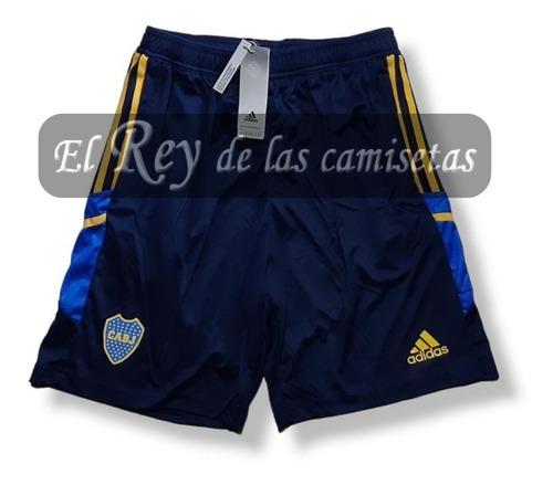 Short De Boca Juniors adidas Con Bolsillos Y Cierres Divino!