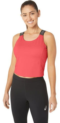 Asics Ropa Entrenamiento Manga Recortada Fit Sana Para Mujer