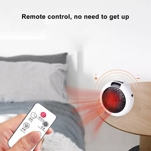 Calefactor De Sobremesa Portátil Multifuncional Con Ventilad