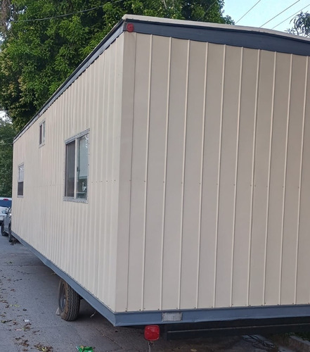 Renta Caseta Camper Remolque Oficina Móvil Con Wc Para 7