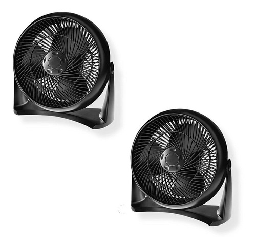 Ventilador De Pie Turbo 3 Aspas 12 Pulgadas X 2 Unidades