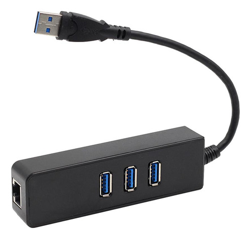 Tarjeta De Red Usb 3.0 Hub A Rj45 Lan Gigabit Ethernet De 10