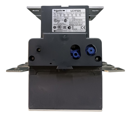 Contactor Schneider Lc1f225 3p, 225a, Bobina 220v