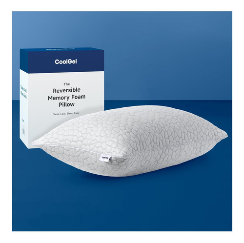 Cool Gel Almohada Reversible Viscoelastica Cómoda