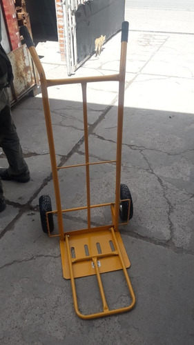 Imagen 4 de 6 de Zorra Carro Con Rueda Neumatica Carga 200 Kg Fmt Transportar