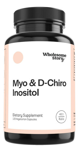 Sup Myo & D-chiro Inositol - 120 Caps - Equilibrio Hormonal Sin Sabor