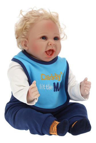 Muñeca Recién Nacida, 55 Cm, Realista, Regalo Para Niños, Bo