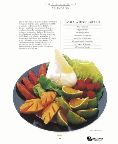 Ensaladas, Recetas Exóticas, Románticas Y Creativas