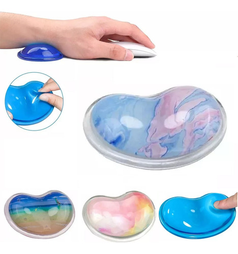 Almohadilla Ergonómica Ratón Mouses Silicona Reposamuñecas