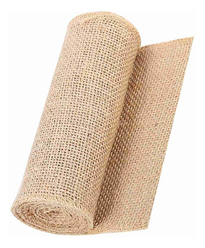 Burlap Table Runner Nature Hessian Jute Ribbon Rustic Crafts