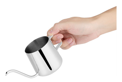 Cafetera De Acero Inoxidable Con Caño Largo De Cuello De Cis
