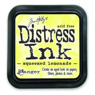 Almohadilla De Tinta Tim Holtz Distress, Squeezed Lemon...